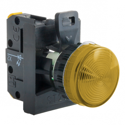 LAMPKA SYGN. ŻÓŁTA 24V ŻARÓWKA STANDARD (ST22-LG-24-BA9S.)